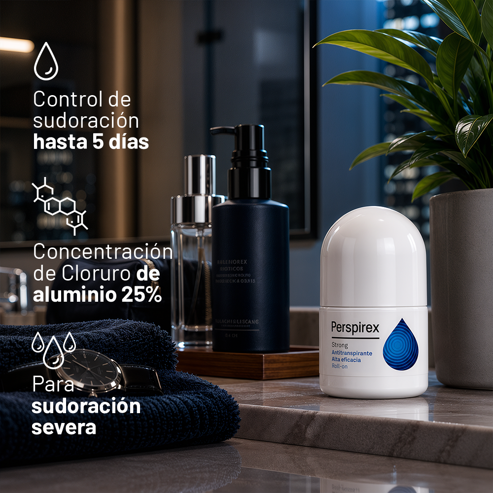 Perspirex Strong — beneficios
